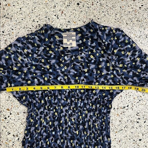 Baum Und Pferdgarten Armona cheetah garden mini dress long sleeve 34 small s - Picture 6 of 9